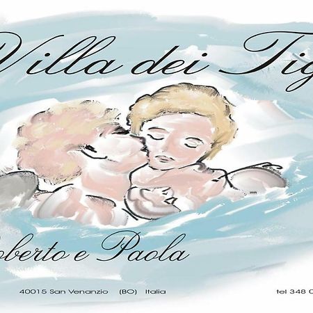 Villa Dei Tigli San Vicenzo di Galliera Kültér fotó